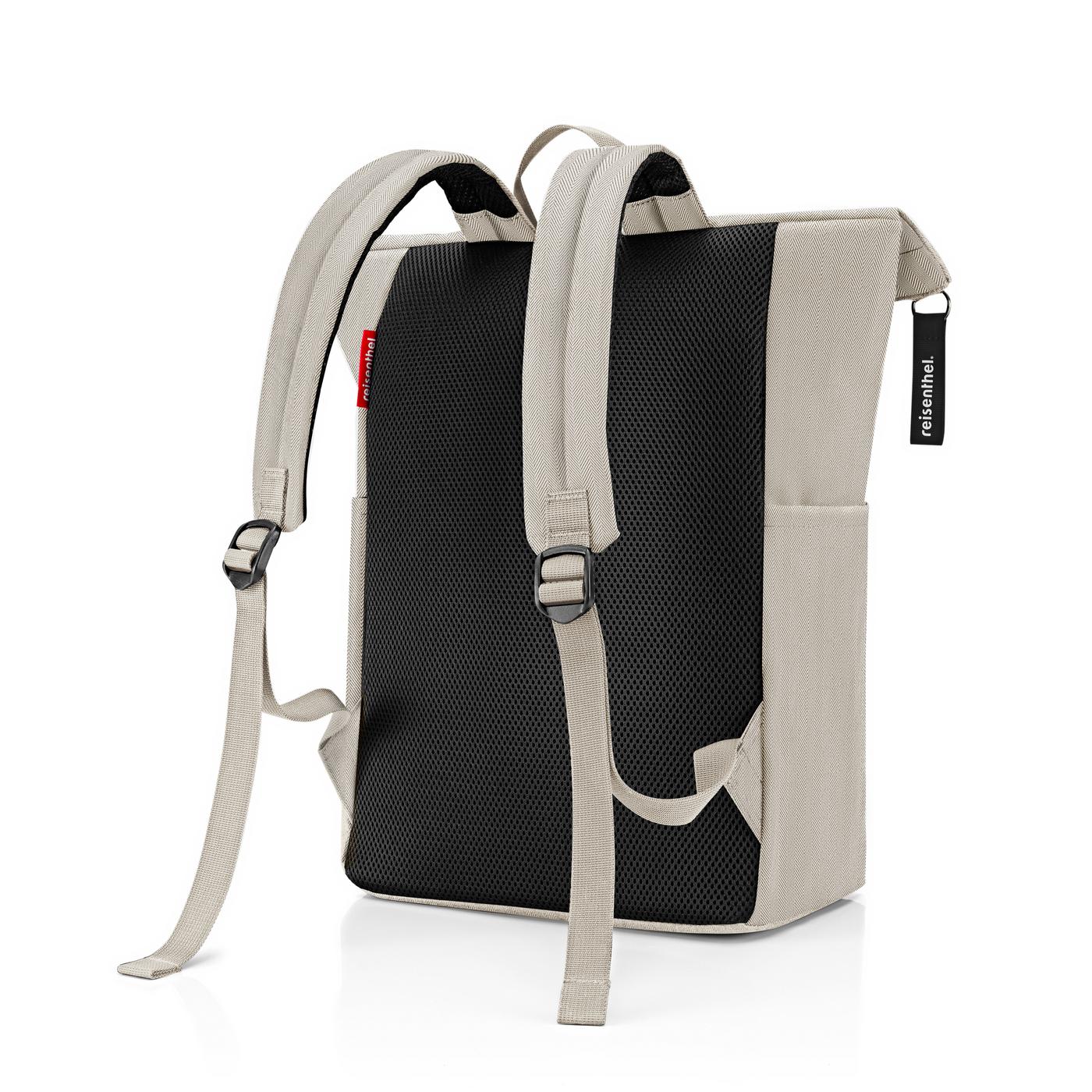 Reisenthel ROLLTOP BACKPACK in Farbe herringbone sand Reisenthel ROLLTOP BACKPACK in Farbe herringbone sand, Tasche, Rucksack