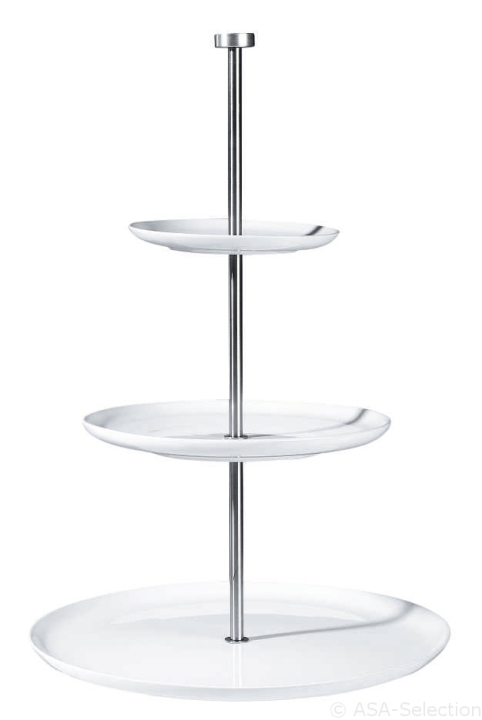 ASA Selection Etagere flach Grande in Farbe weiß glänzend ASA Selection Etagere flach Grande in Farbe weiß glänzend