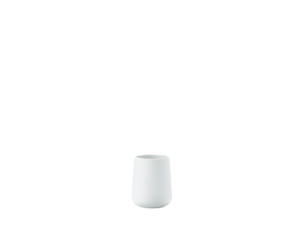 Zone Denmark Zahnbürstenbecher 8 cm in Farbe white