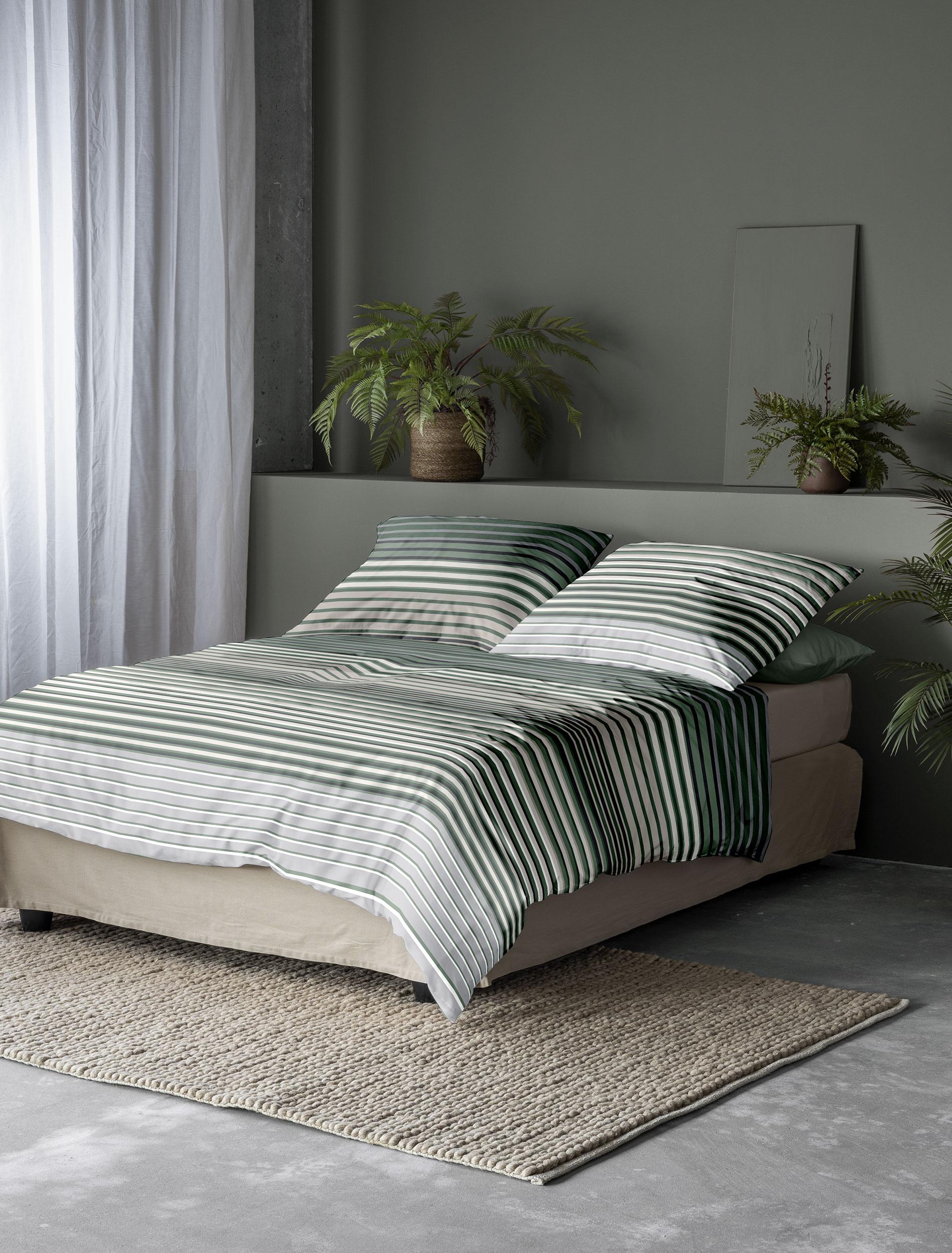 Irisette Tencel-Satin Bettwäsche LOTUS ca. 135x200cm in Farbe salbei