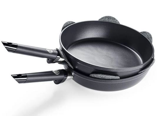 Fissler Pfannenschutz 2tlg Set in Schiefergrau
