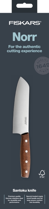 Fiskars Santoku-Messer NORR 16cm