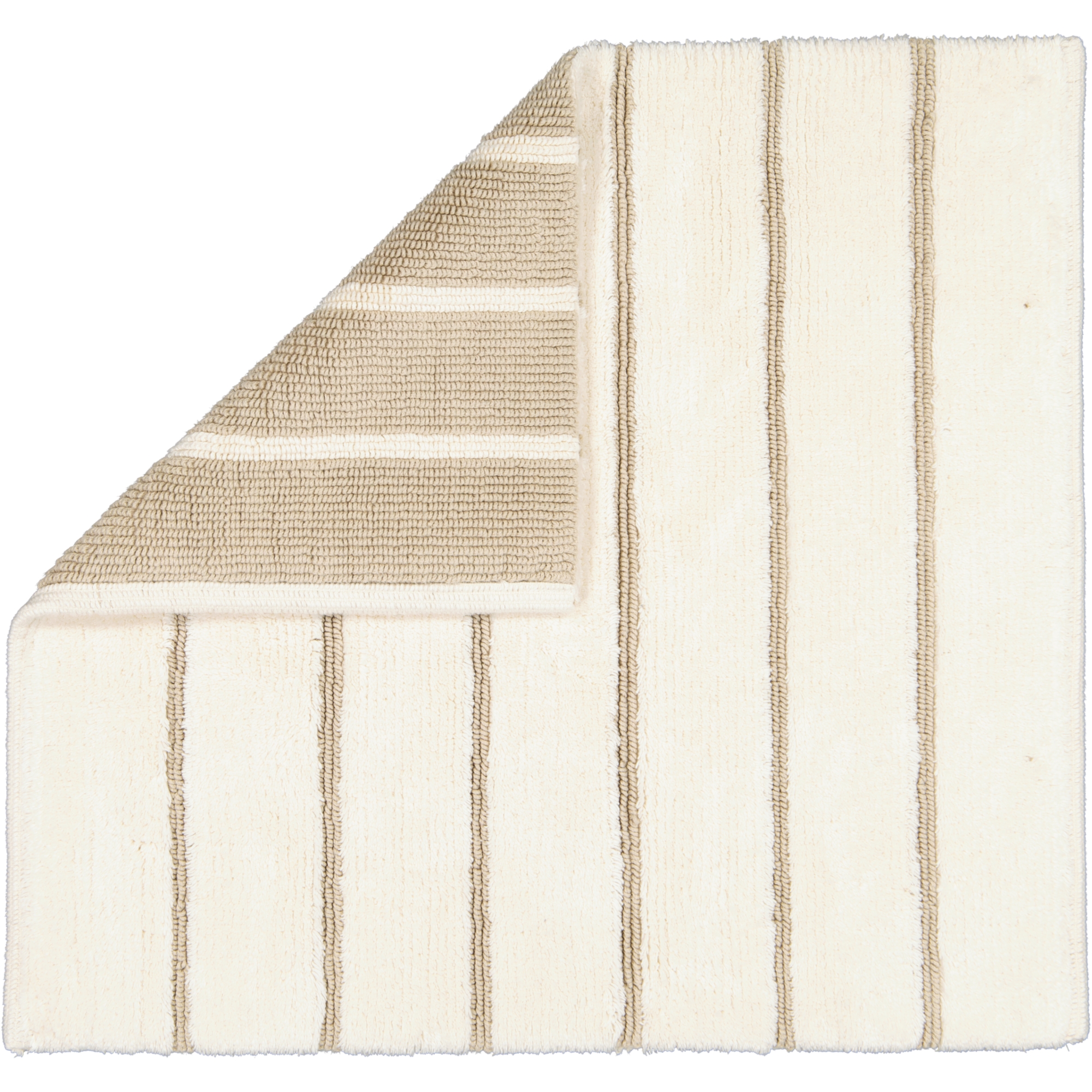 Cawö Wende-Badteppich BALANCE 60x60cm in Farbe natur Cawö Badteppich Balance 60x60cm BALANCE 60x60 in natur 33