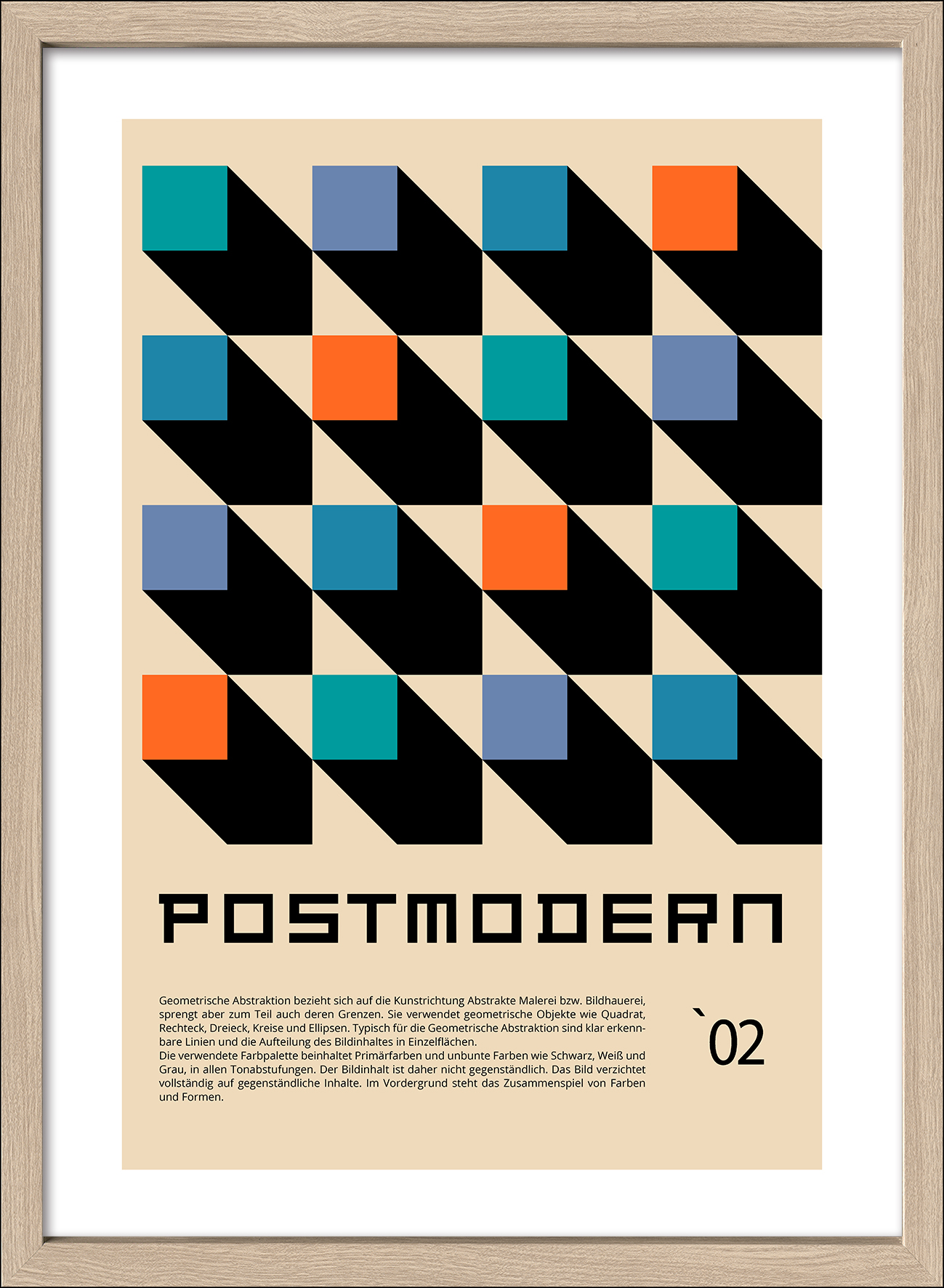 ProArt Framed-Art Scandic Living 55x75cm Modern Vintage IV
