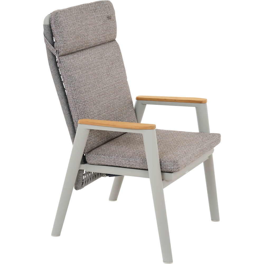 Sessel CORTINA in Farbe Aluminium matt seidengrau/taupe grau Sessel CORTINA in Farbe Aluminium matt seidengrau/taupe grau , Moebel, Stuhl, Sessel