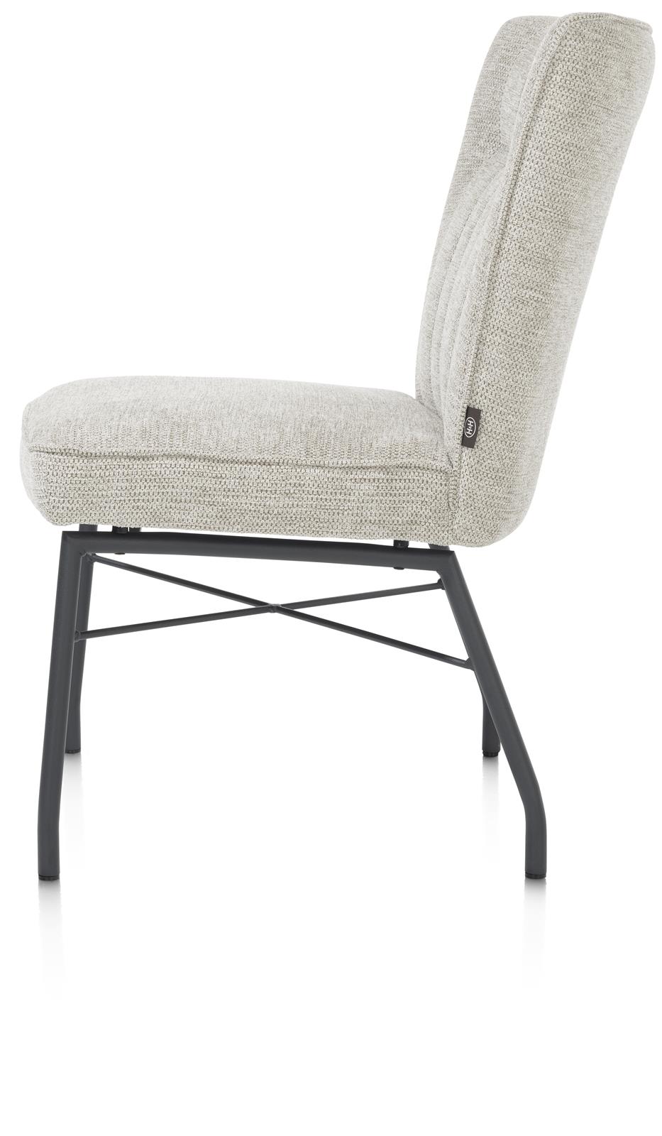 Henders & Hazel Stuhl Olvi Stoff Beige Henders & Hazel Stuhl OLVI ca. B49 H91 T68 cm in Stoff Vada creme