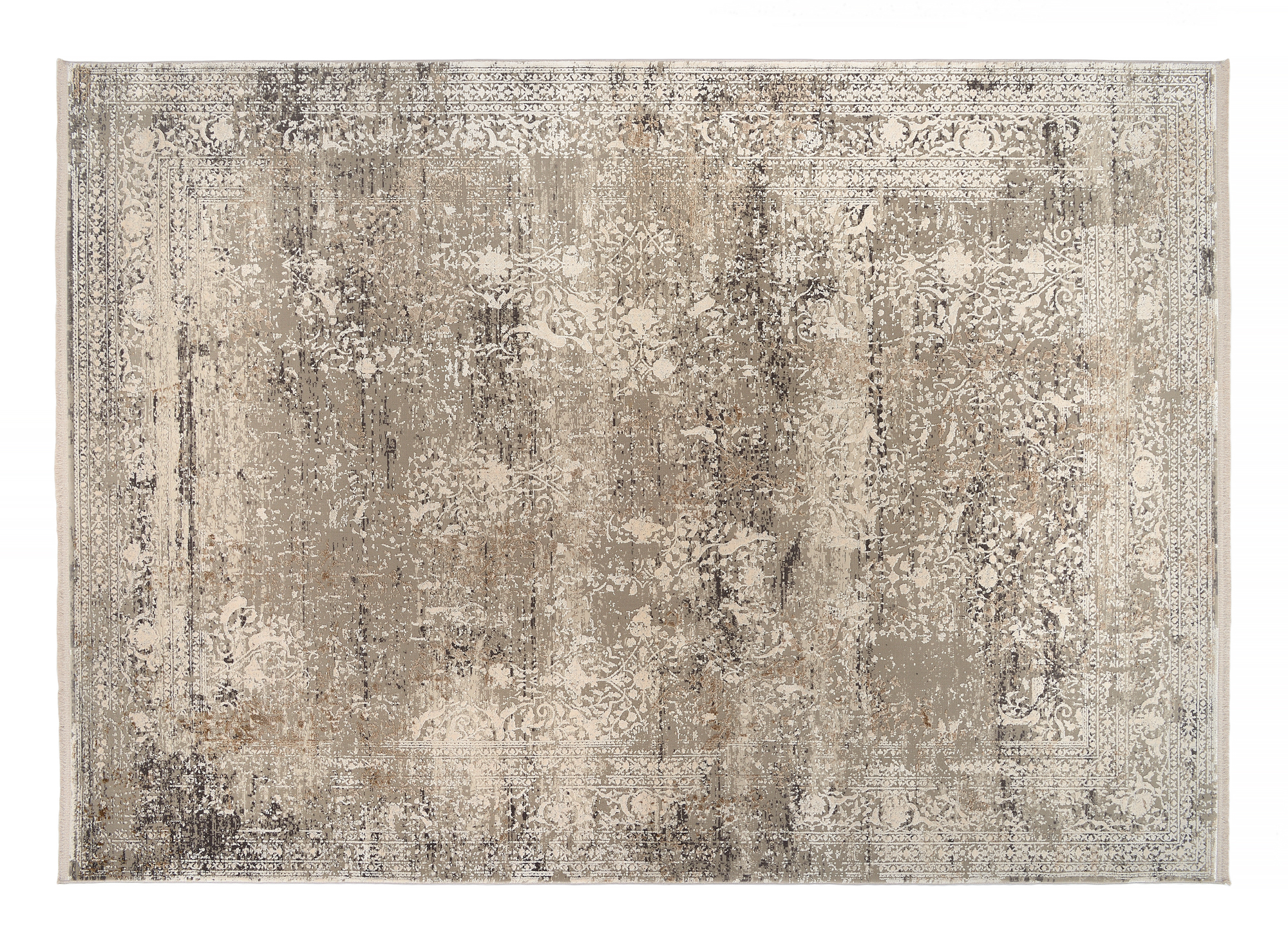 OCI Teppich Bestseller Cava in grau-gold ca. 160x230 cm