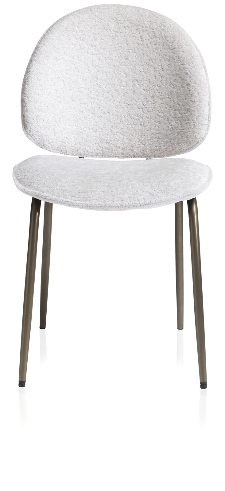 Coco Maison Stuhl COCO MAISON ca. B48 H85 T50 cm in Stoff Lecce creme
