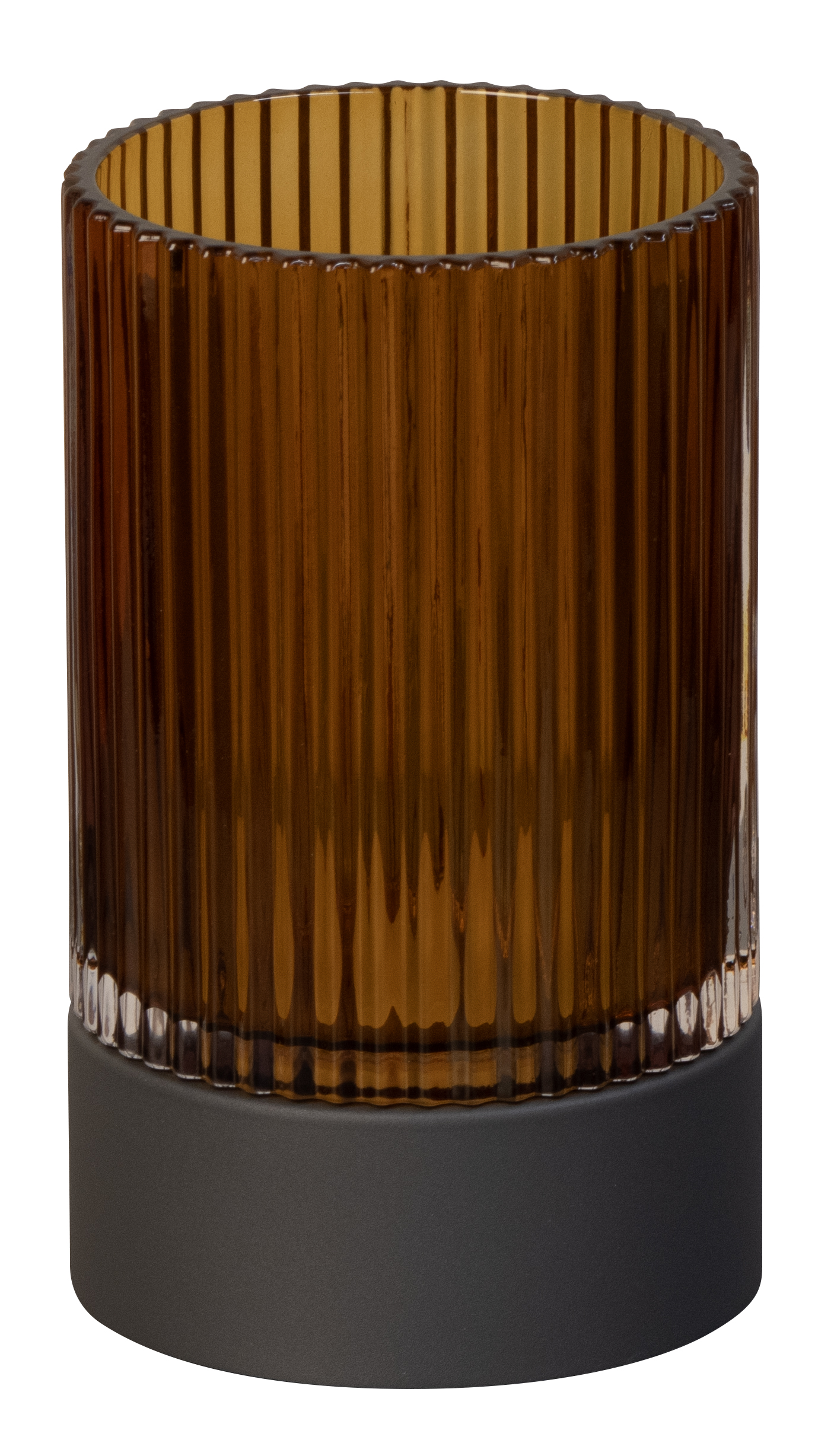 LED-Tischleuchte ARIVA PRO in Glas sandgrau, Drinnen, Innenarchitektur, Lampe, Krippe, Lampenschirm