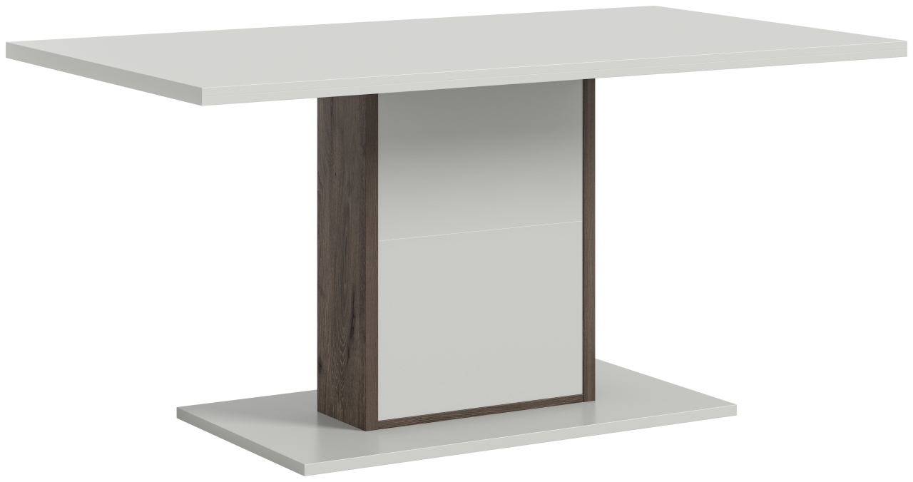 Xonox Home Esstisch FALCONA in hellgrau / Nox Oak dunkel Nachbildung Xonox Home Esstisch FALCONA in hellgrau / Nox Oak dunkel Nachbildung