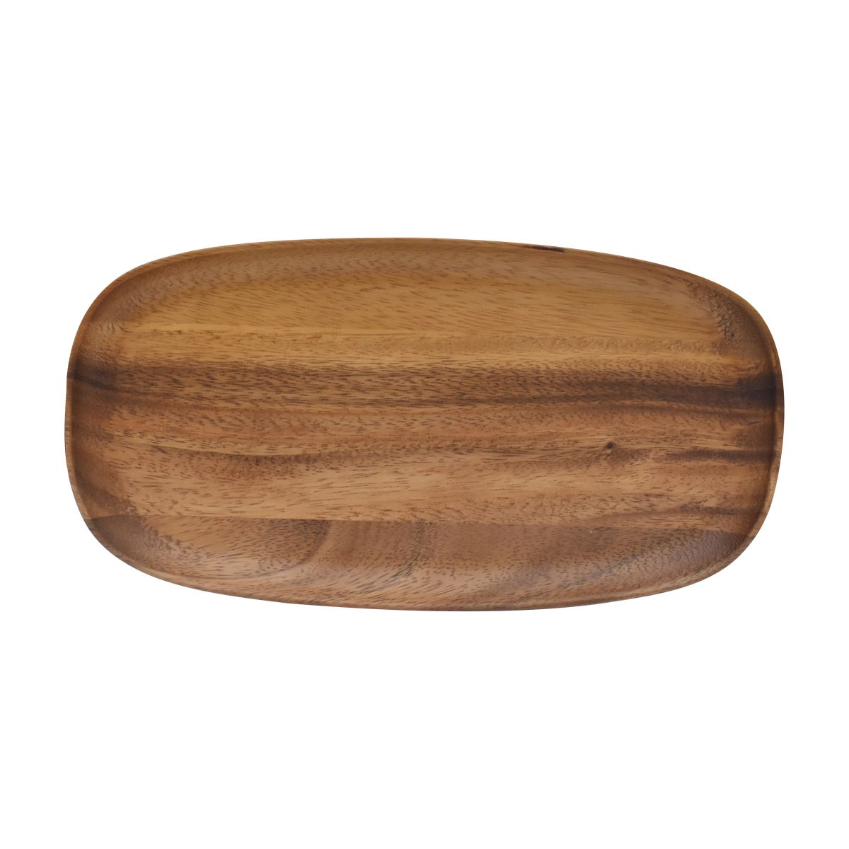 CreaTable Servierplatte ORA in Farbe Holzfarben glänzend