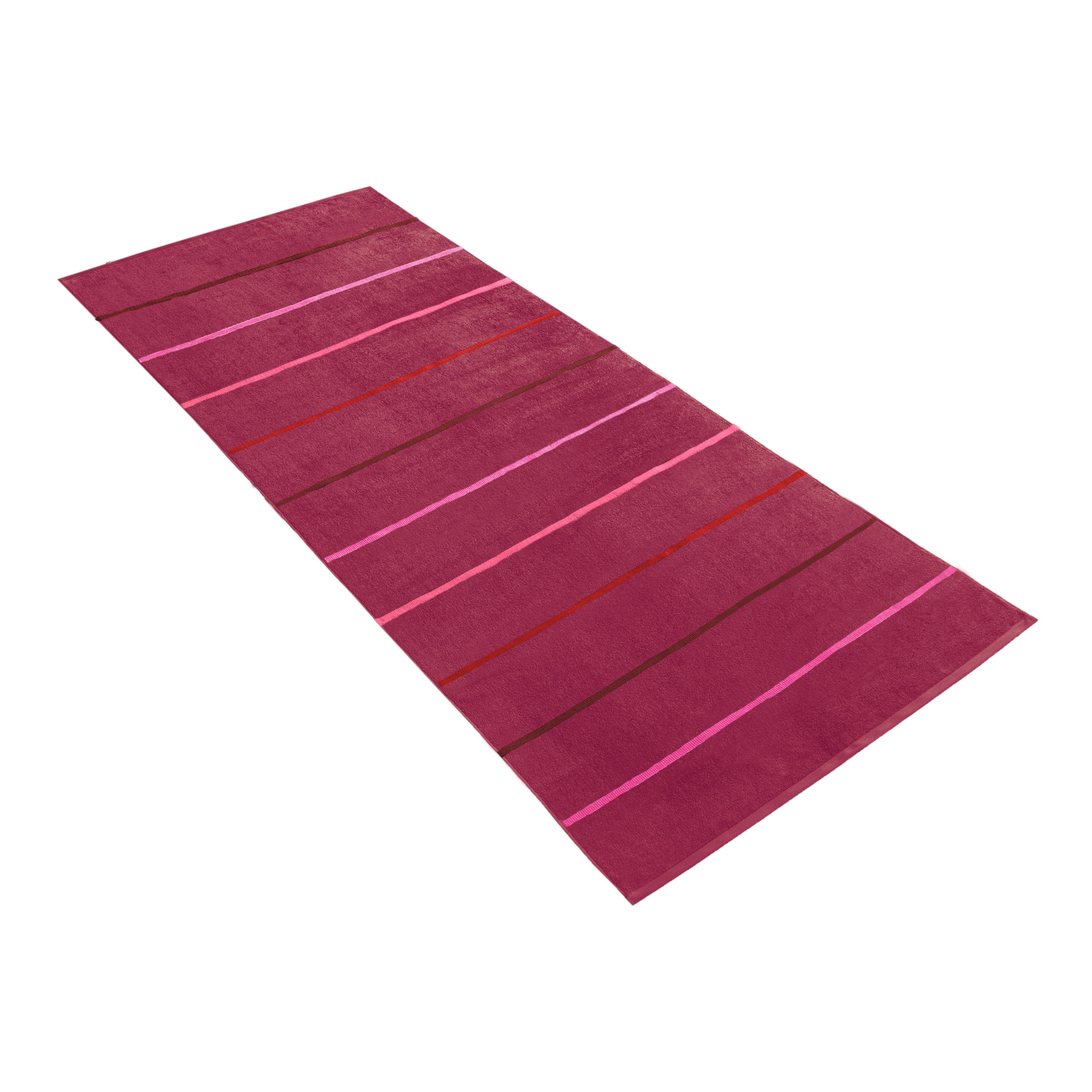 Vossen Saunatuch Arent ca. 80x200cm in Farbe cranberry