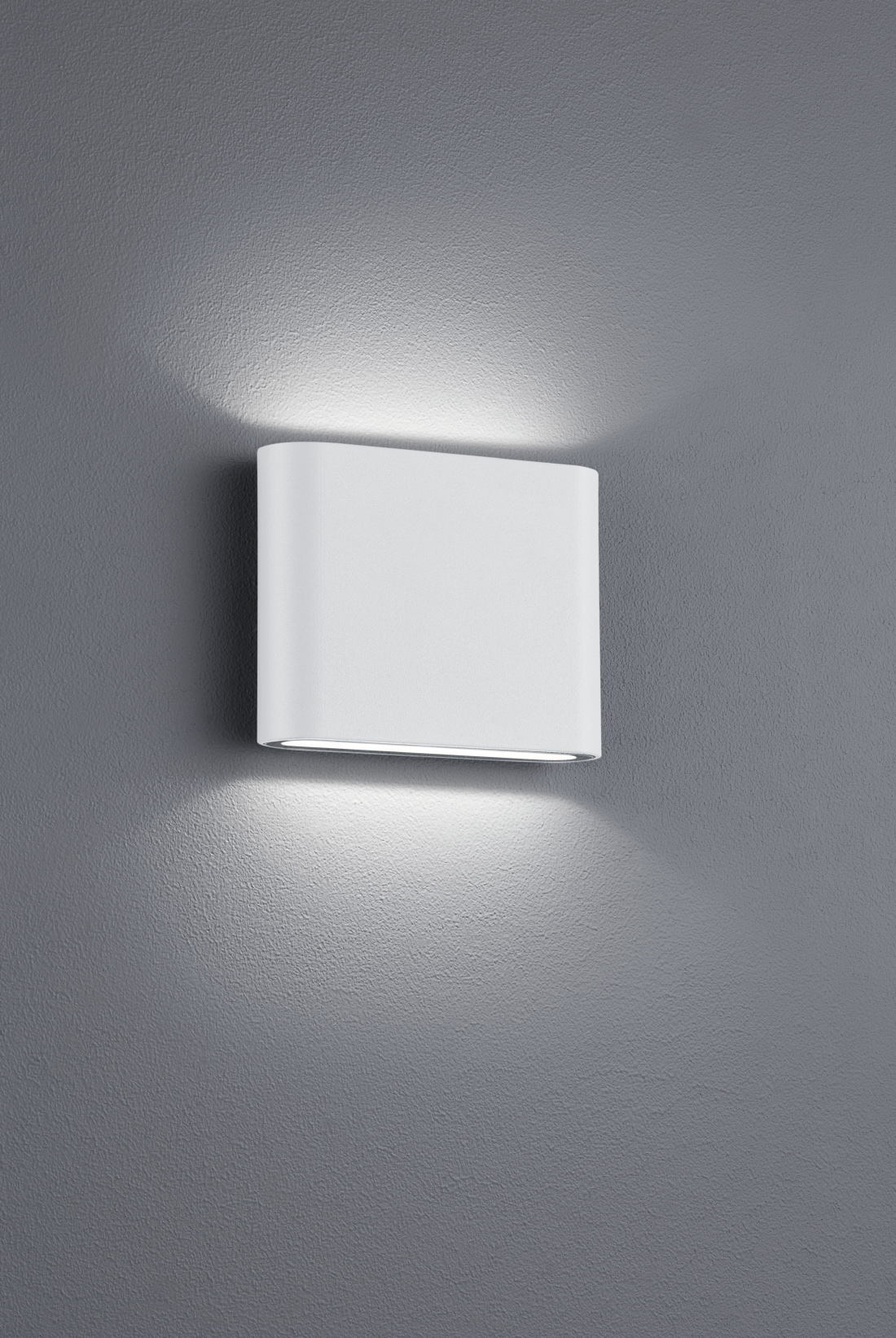 Trio LED-Wandleuchte THAMES II in weiß matt