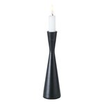 Kerzenleuchter Cone Aluminium schwarz