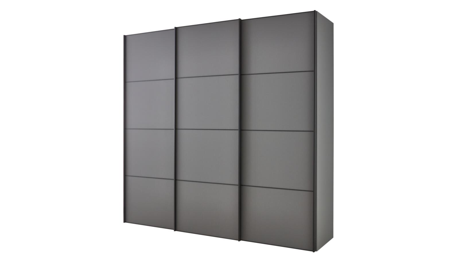 Wiemann Schwebetürenschrank PHOENIX ca. B250 H217 T67 cm in Front/Korpus Lava Dekor, Wandschrank, Mobiliar, Garderobe, Schrank, Kabinett