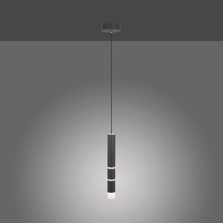 Paul Neuhaus LED-Pendelleuchte PURE VEGA 4-flammig in Farbe schwarz, Lampe, Kronleuchter