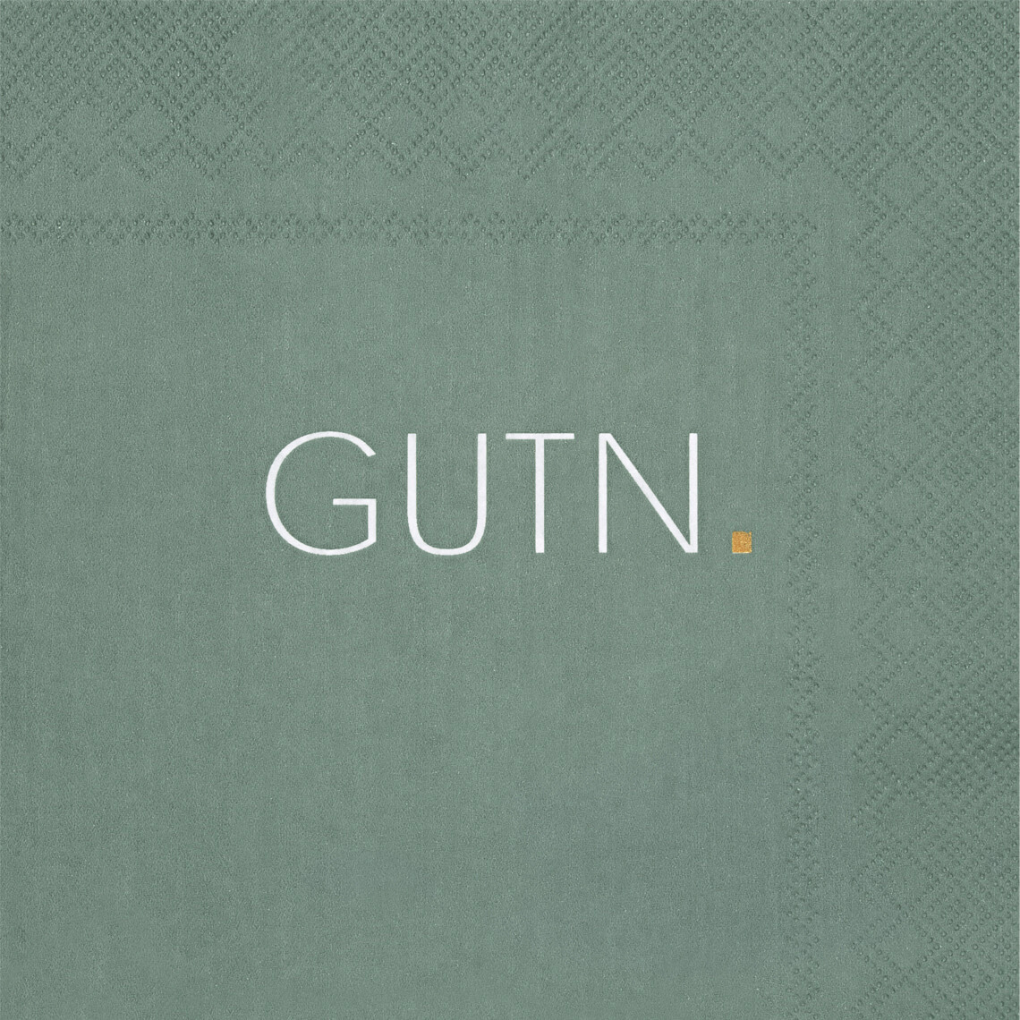Serviette PET GUTN in Farbe grün Serviette PET GUTN in Farbe grün, cloth, textured, green, pattern, GDN