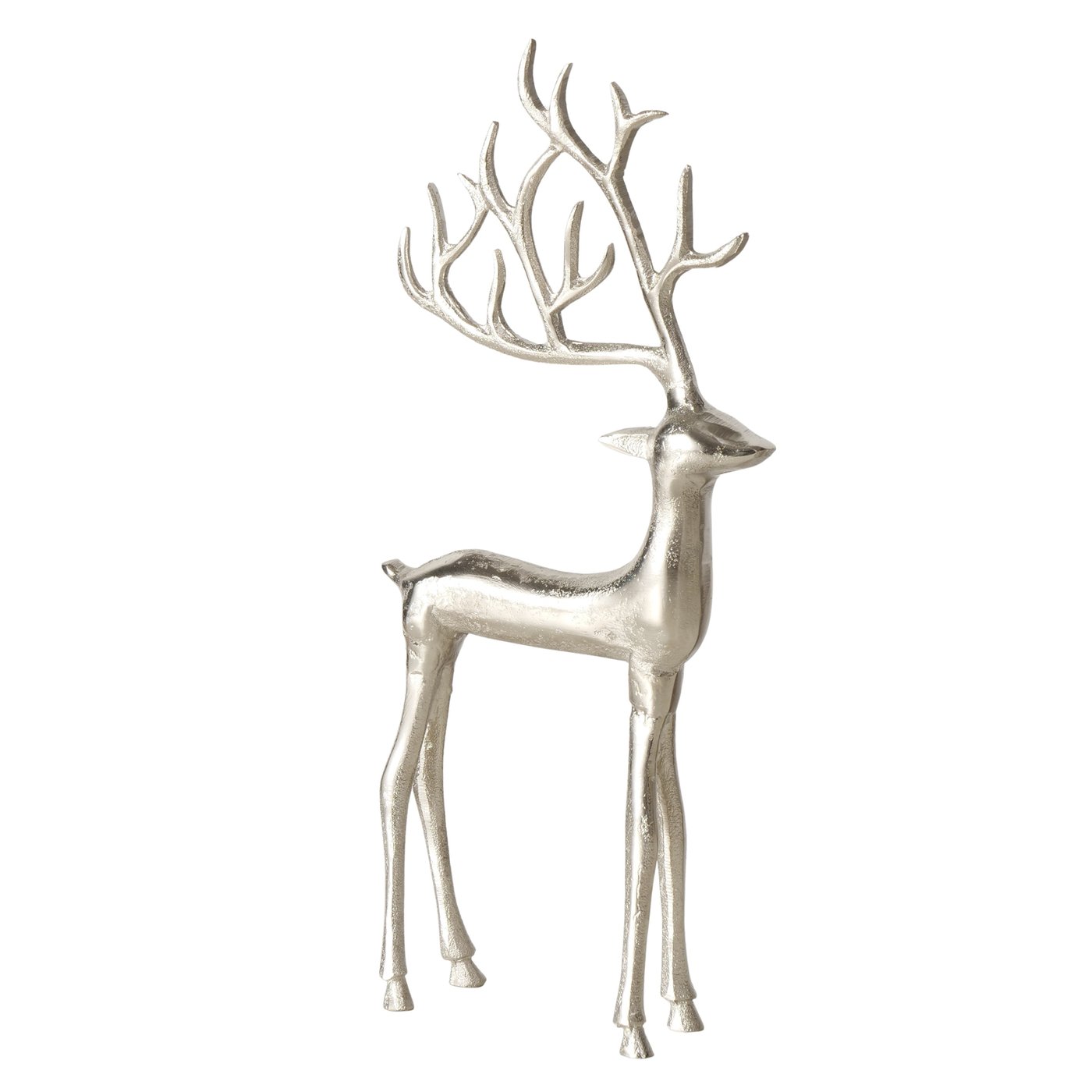 Boltze Figur Rupert in Farbe Aluminium silber