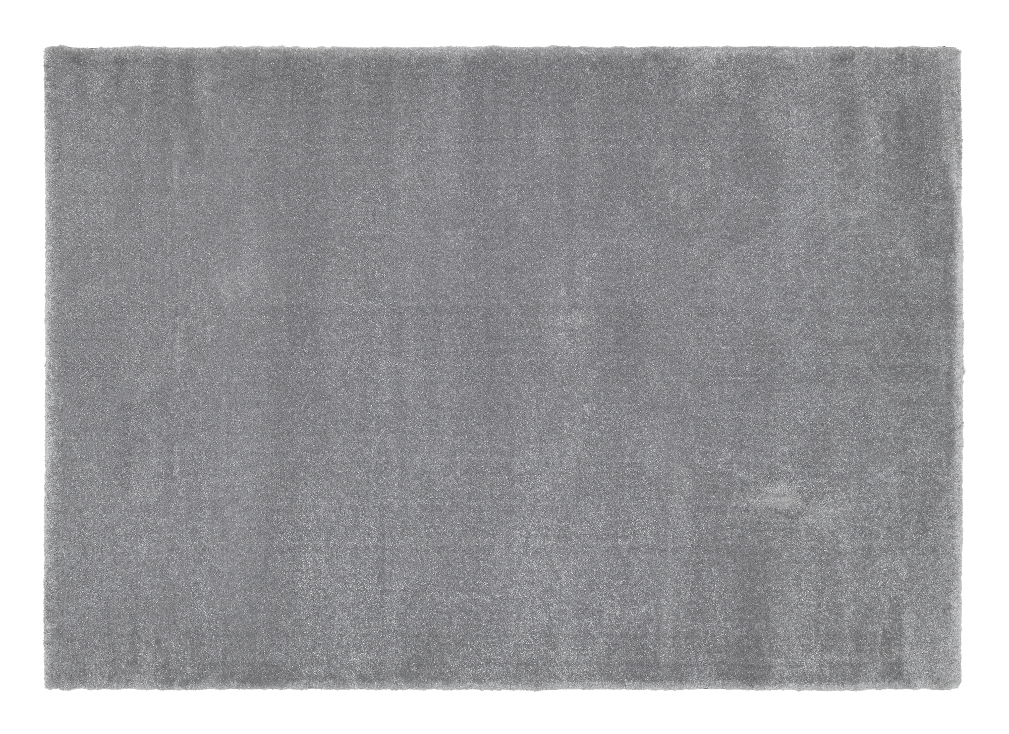 OCI Uni-Teppich PULSAR ca. 80x150cm in Farbe silber OCI Uni-Teppich PULSAR ca. 80x150cm in Farbe silber, rug, shaggy rug, grau, Teppich, Bodenbelag