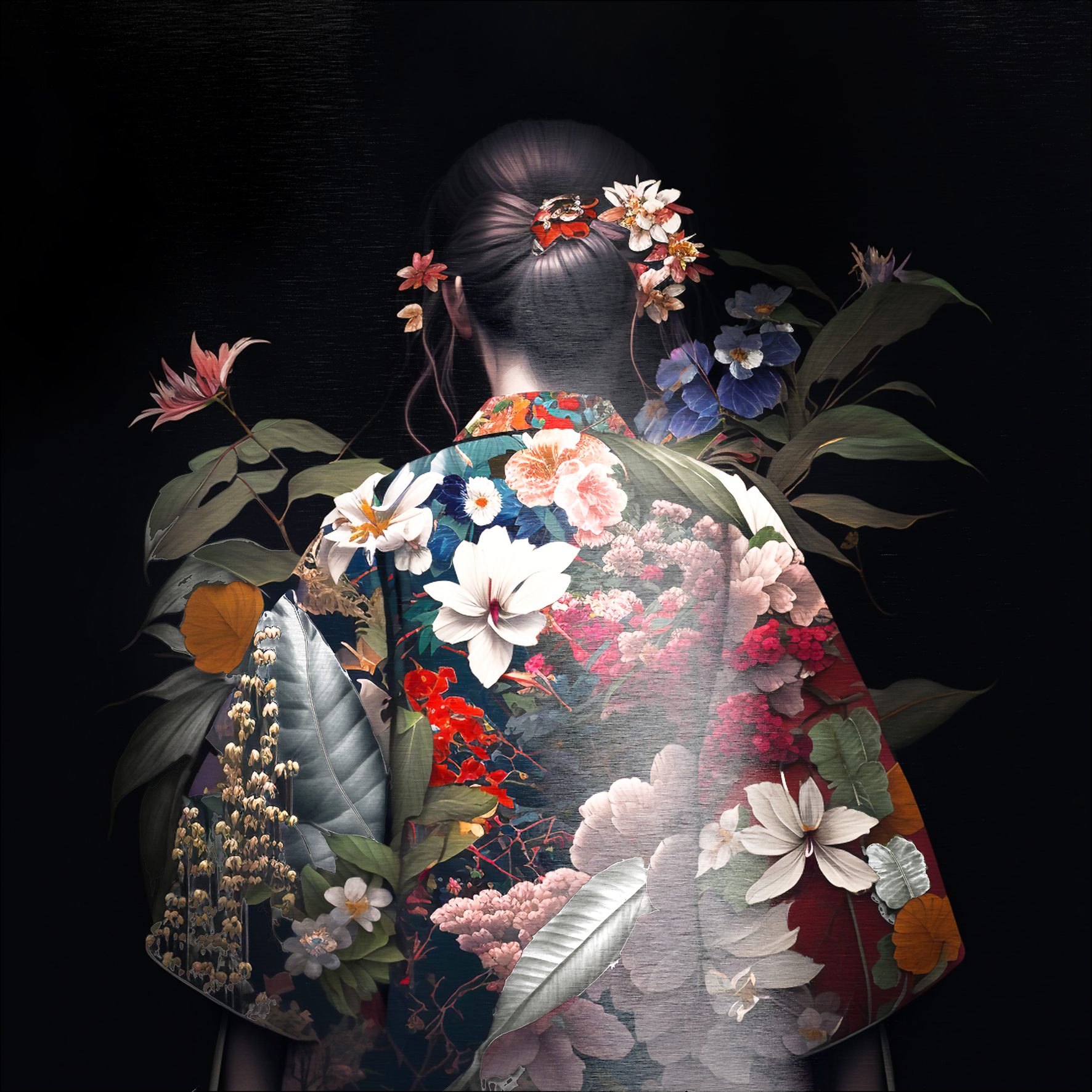 PRO ART Alu-Art 98x98cm Geisha V PRO ART Alu-Art 98x98cm Geisha V