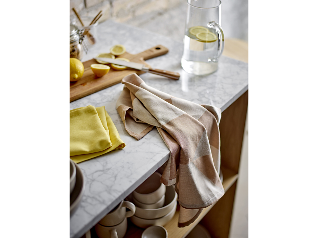 F&H Geschirrtuch TWIST in Farbe Braun