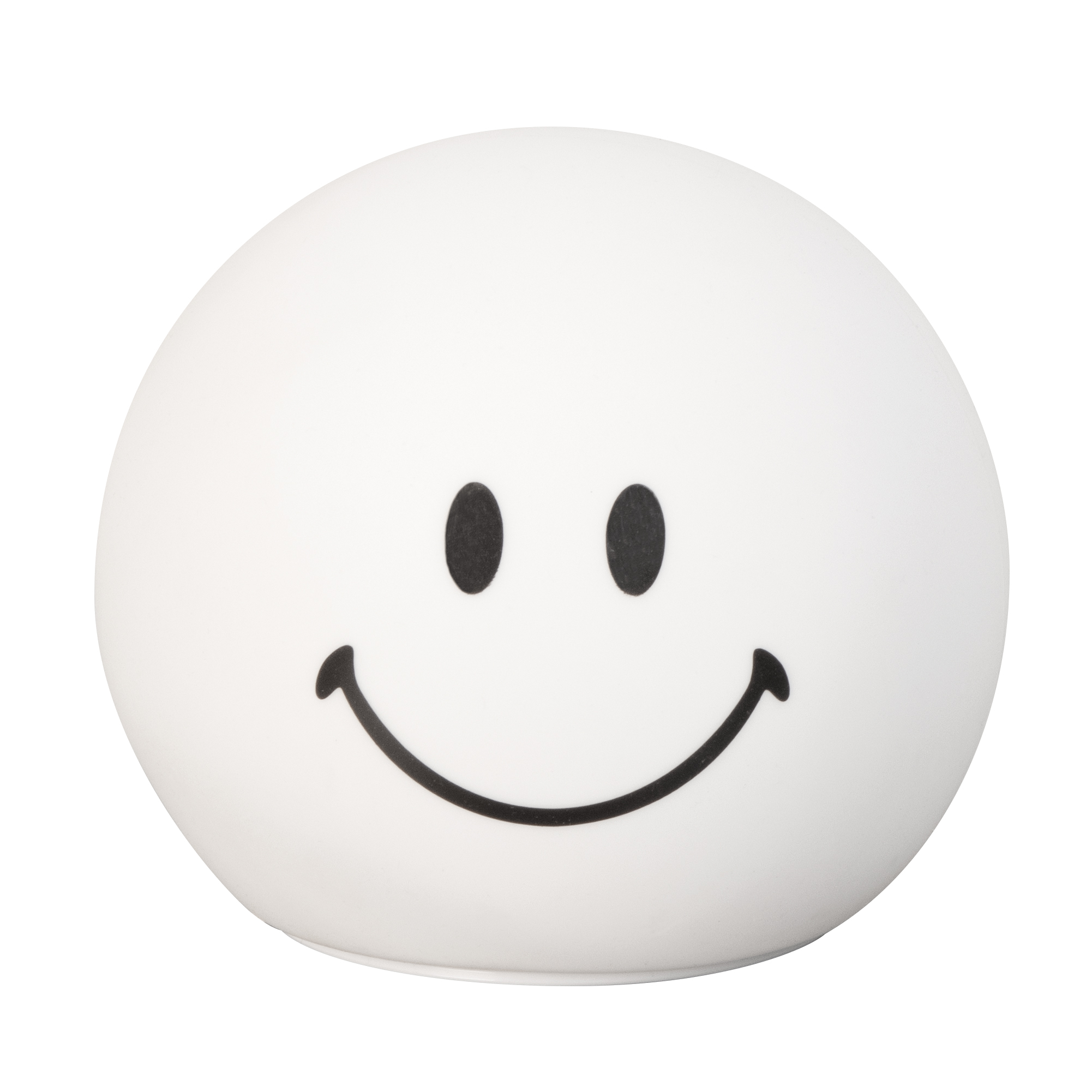 FH Lighting LED-Tischleuchte GLOWMOJI in Silikon weiß