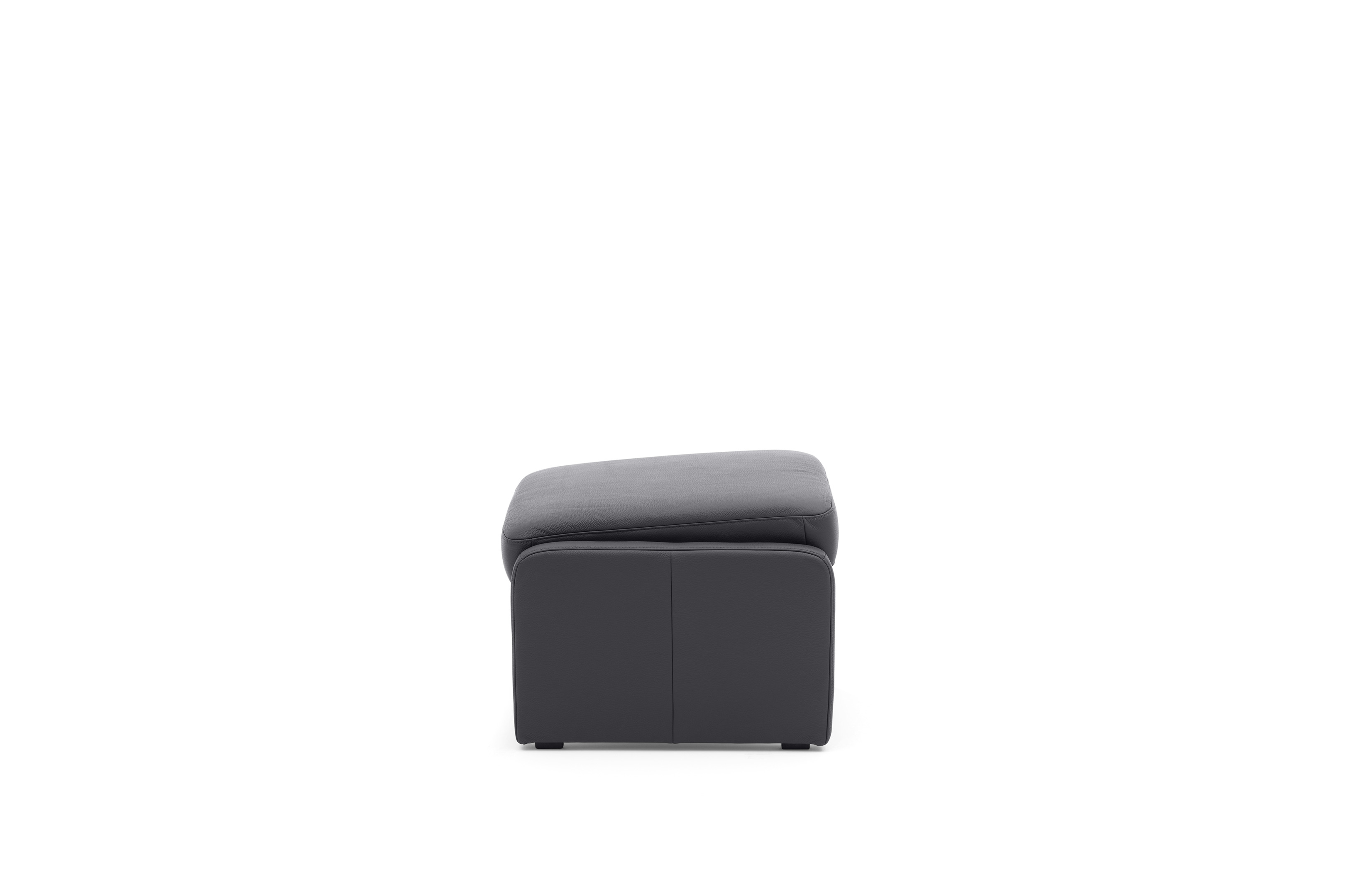 Musterring Hocker MR 385 in Dickleder Fango