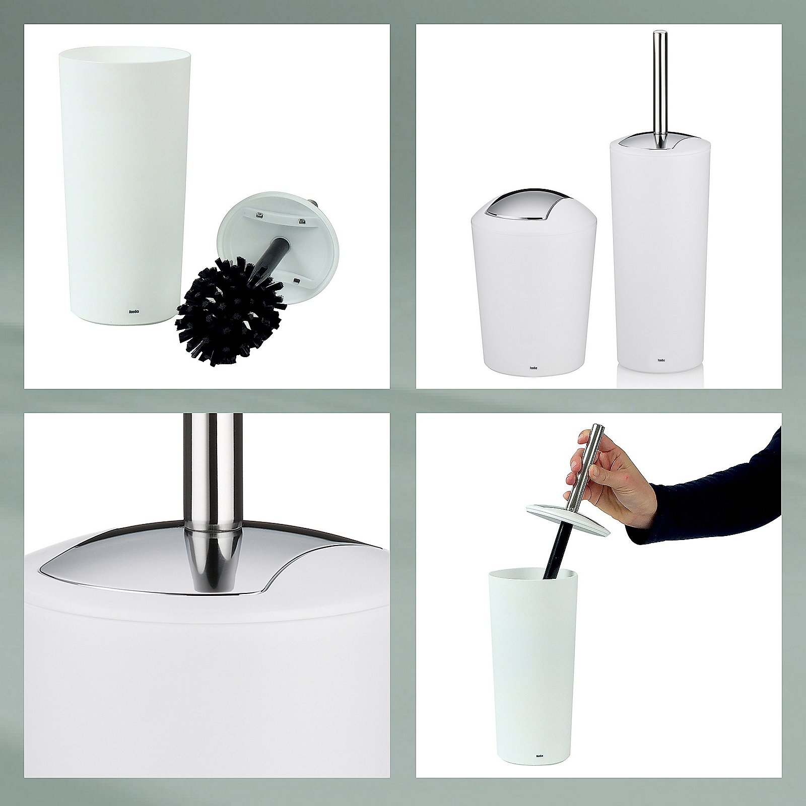 Kela WC-Garnitur Marta MARTA in , Lampe, Pinsel, Gerät, Werkzeug