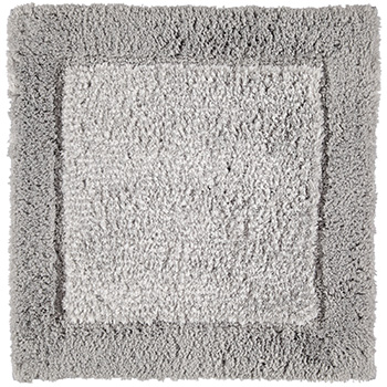 Cawö Badteppich TWO-TONE 60x60cm in Farbe platin Cawö Badteppich Two Tone 60x60cm in Farbe platin