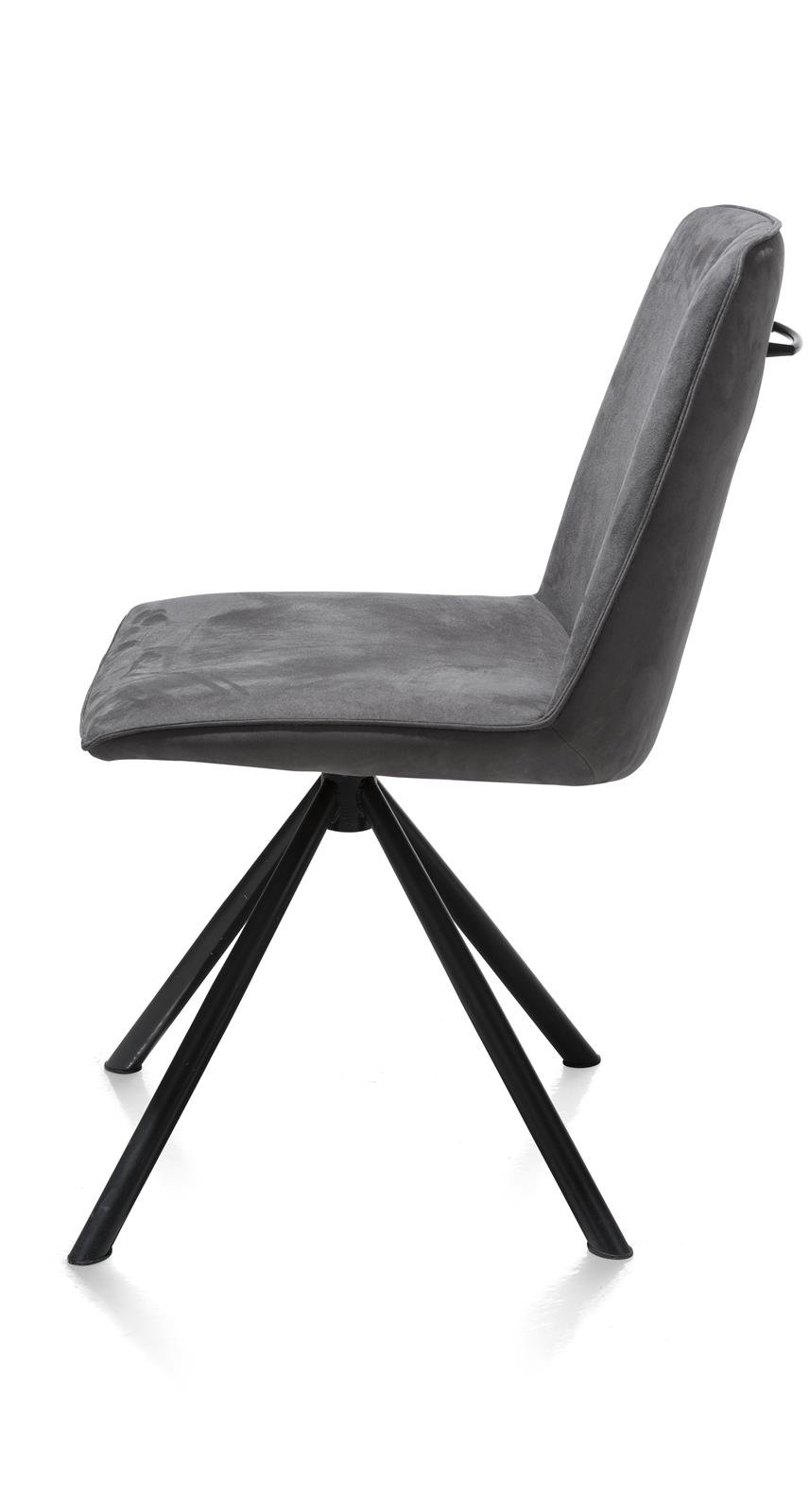 Henders & Hazel Stuhl Brody Stoff Grau Henders & Hazel Stuhl BRODY in Stoff steelgrey