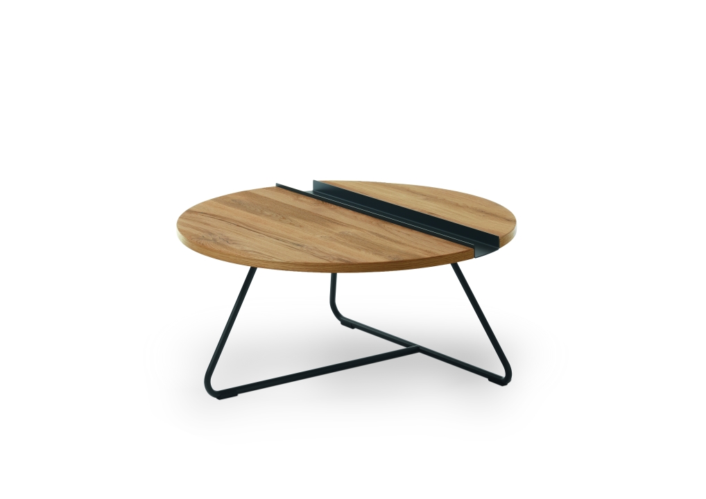 Venjakob Couchtisch Plan X3 ca. 83cm in Eiche rustico hell geölt