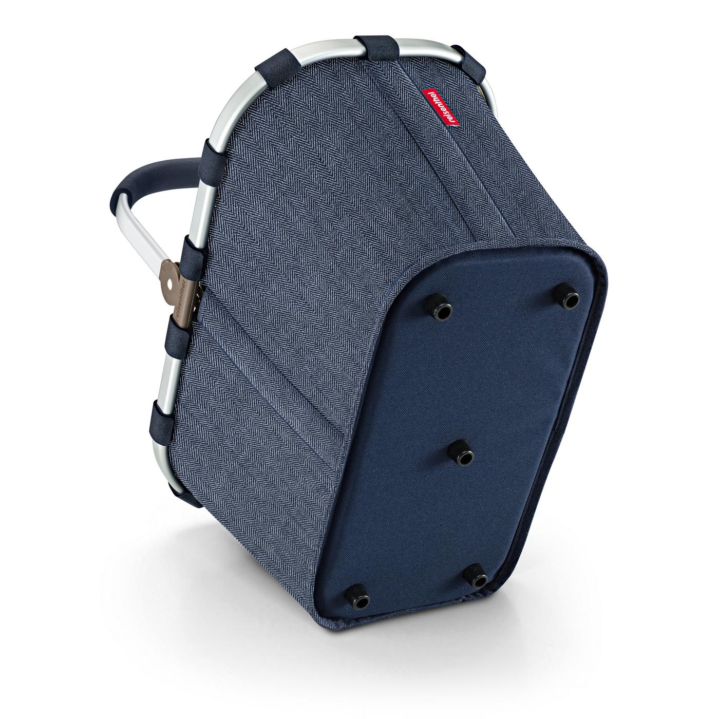 Reisenthel CARRYBAG in Farbe herringbone dark blue