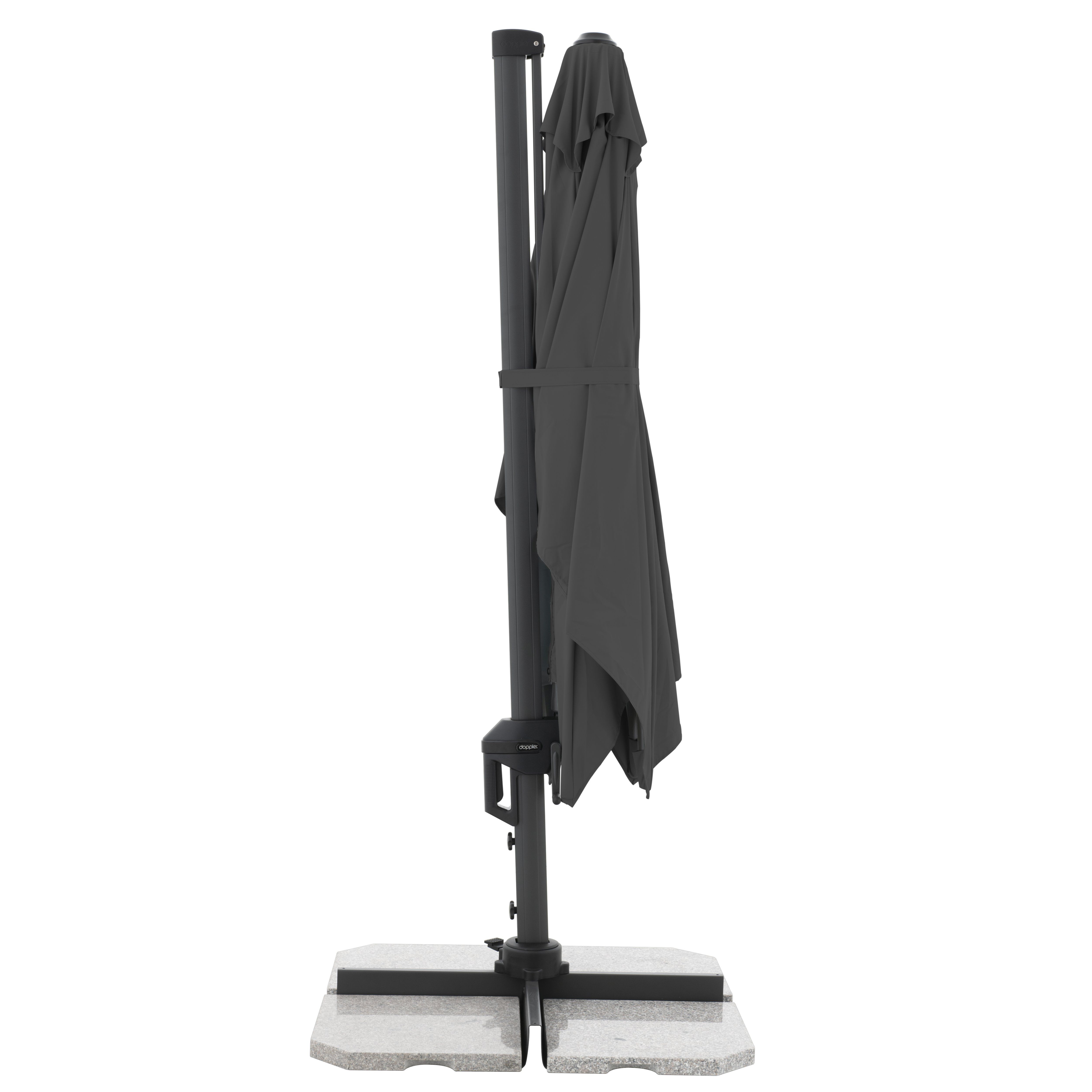 Doppler Pendelschirm ACTIVE PENDEL ca. 310x210cm in Farbe anthrazit Doppler Pendelschirm ACTIVE PENDEL ca. 310x210cm in Farbe anthrazit