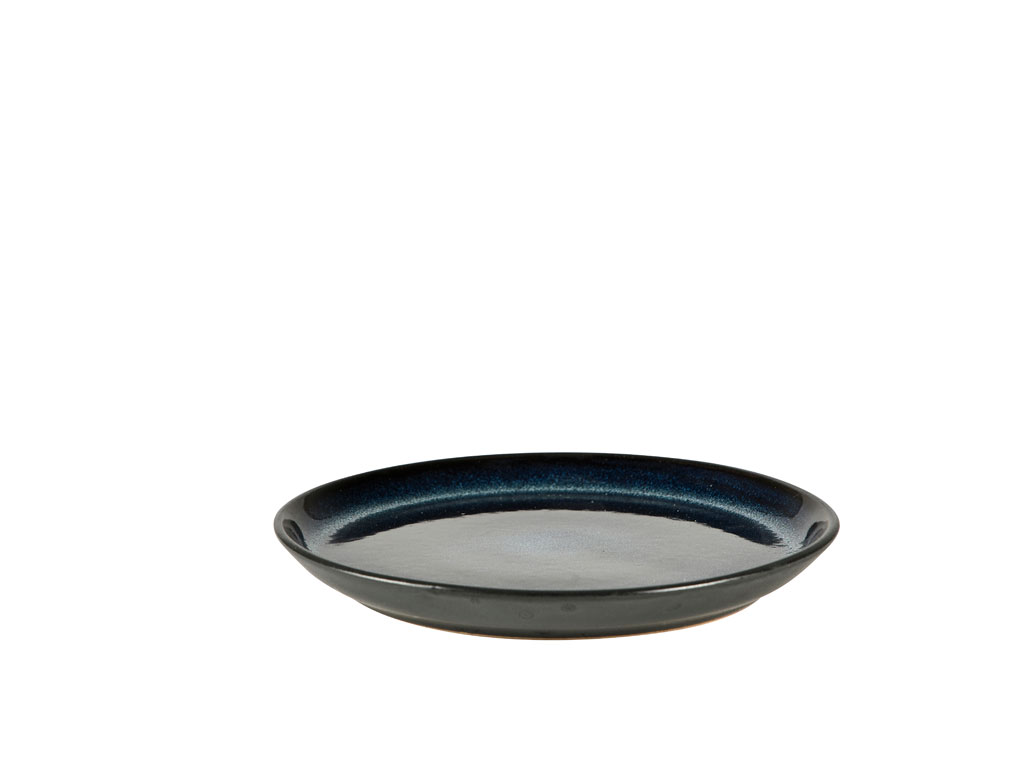 BITZ Teller 17 cm in Farbe schwarz/dunkelblau