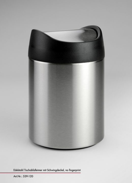 Tischabfalleimer m.Schwingdeck LifeStyle Tischabfalleimer m.Schwingdeck LifeStyle, Zinn, Kann, Mülleimer, Flasche, Shaker
