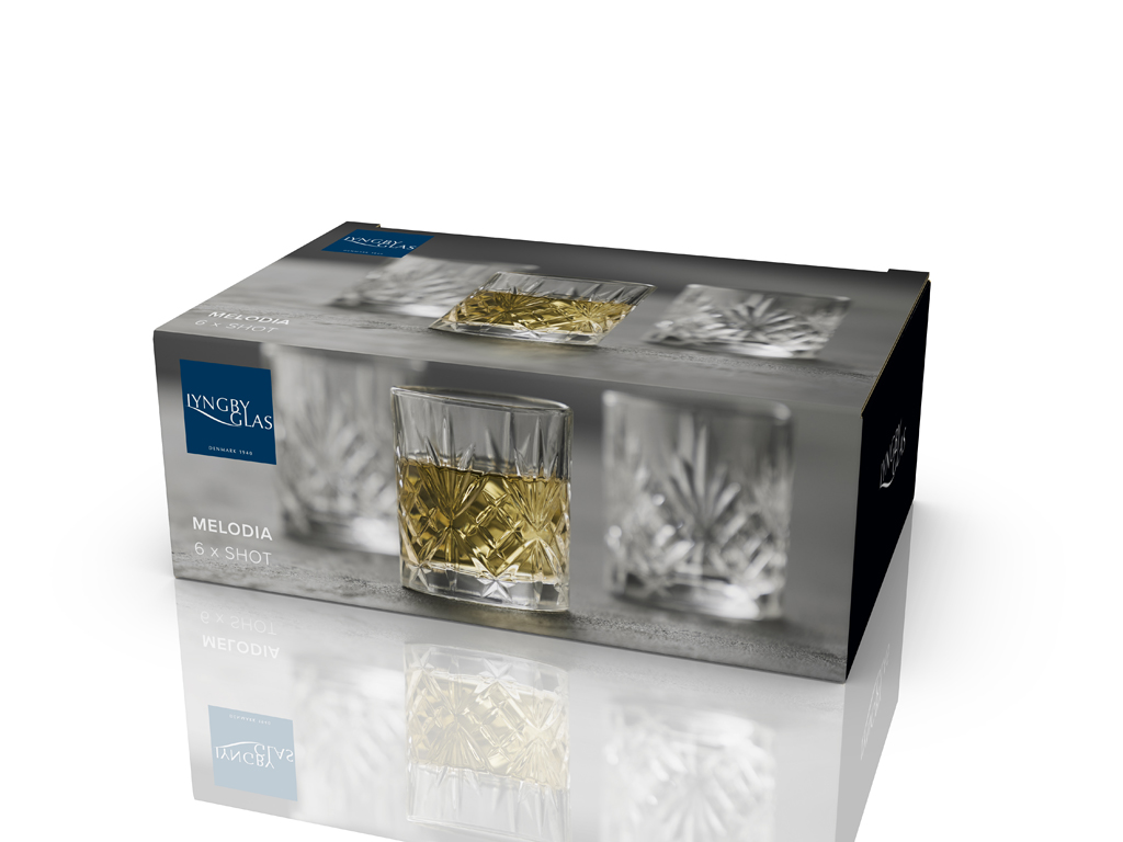 F&H Messglas MELODIA 0,008 Liter in Farbe Transparent
