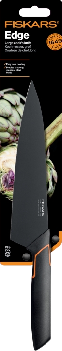 Fiskars Kochmesser EDGE 19cm in Farbe Black