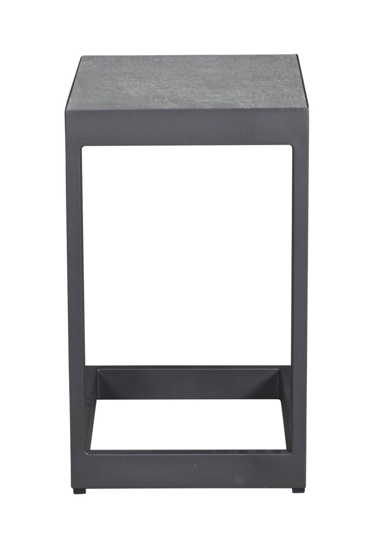 Beistelltisch SONDRINO in Schwarz, Kaffeetisch, Mobiliar, Tabelle