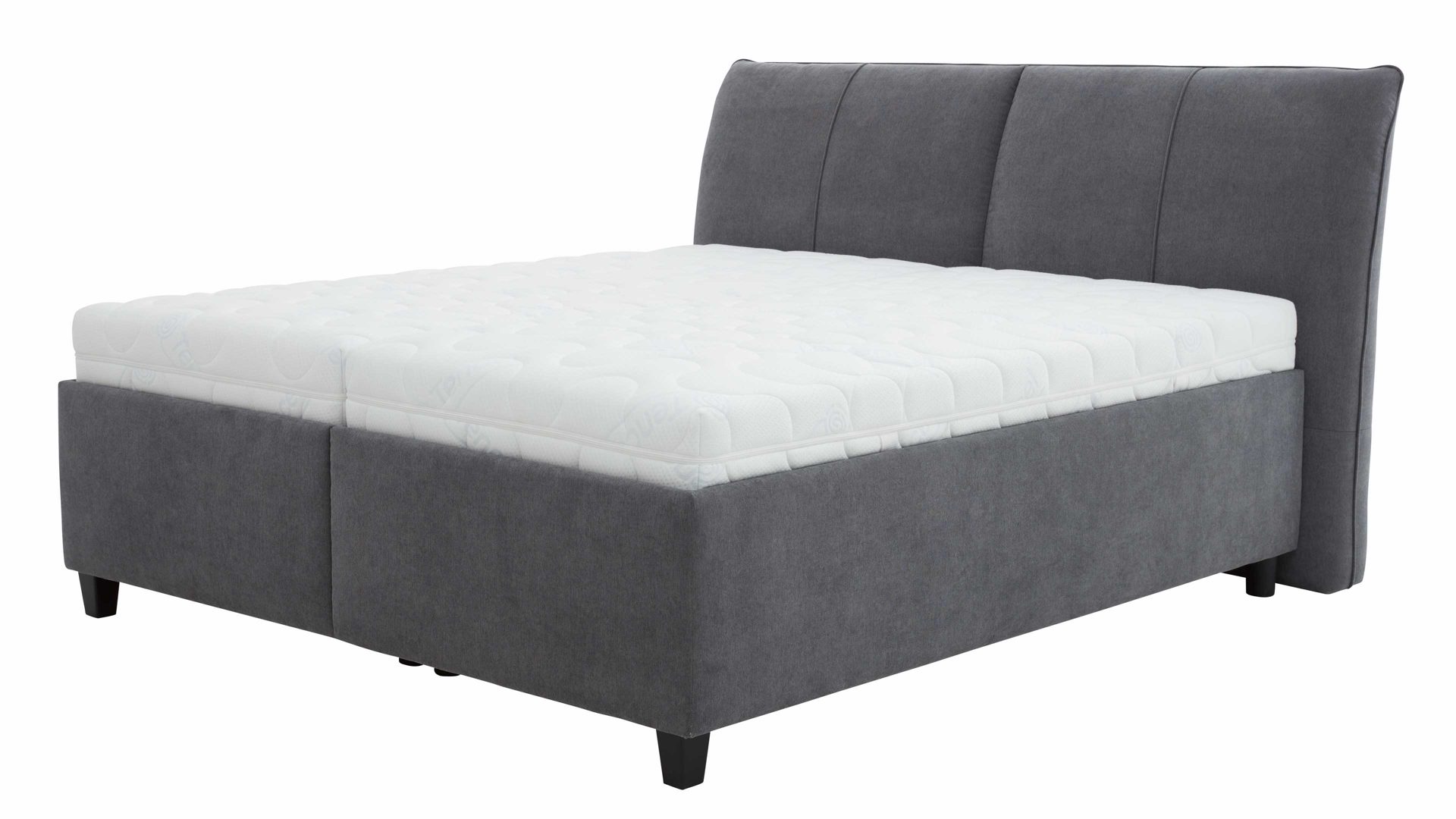 Interliving Polsterbett IL 1414 ca. 180 x 200 cm in Stoff grau Interliving Polsterbett IL 1414 ca. 180 x 200 cm in Stoff grau