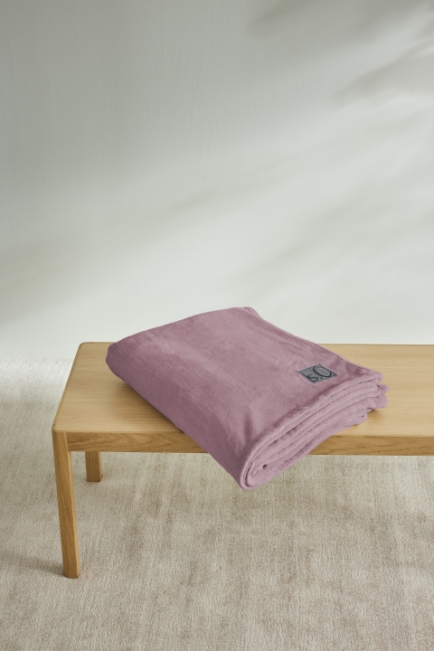 s.Oliver Decke KUSCHELSOFT 150x200cm in Farbe altrosa