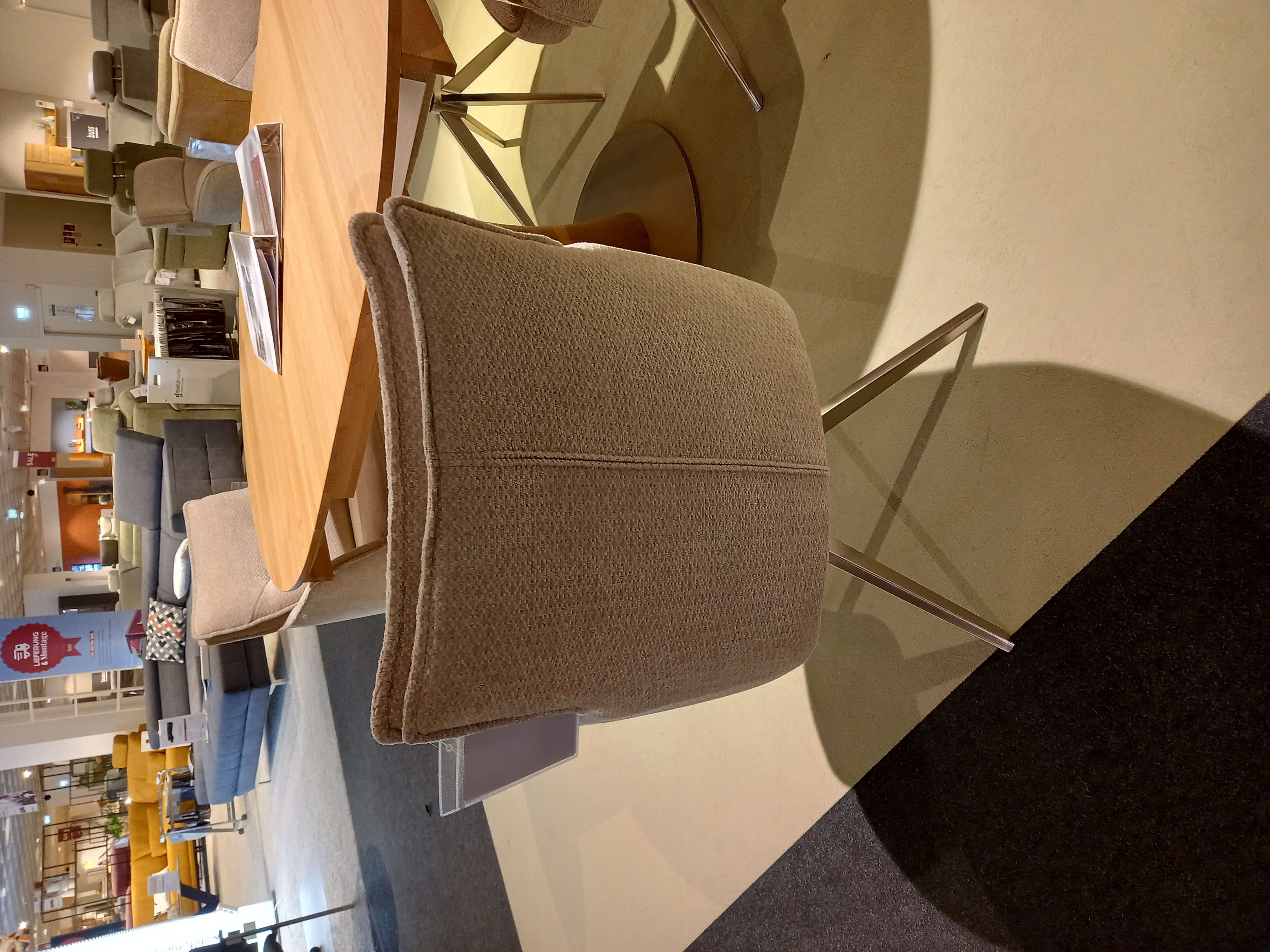 Wöstmann Stuhl 4er-Set in Stoff Retro Bliss 13603 creme Wöstmann Stuhl 4er-Set in Stoff Retro Bliss 13603 creme, Fußboden, Bodenbeläge, Mobiliar, Sperrholz, Stuhl