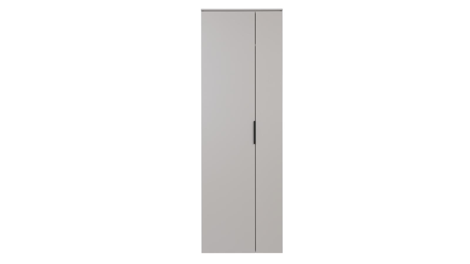Kleiderschrank in Front/Korpus graubeige lack 18