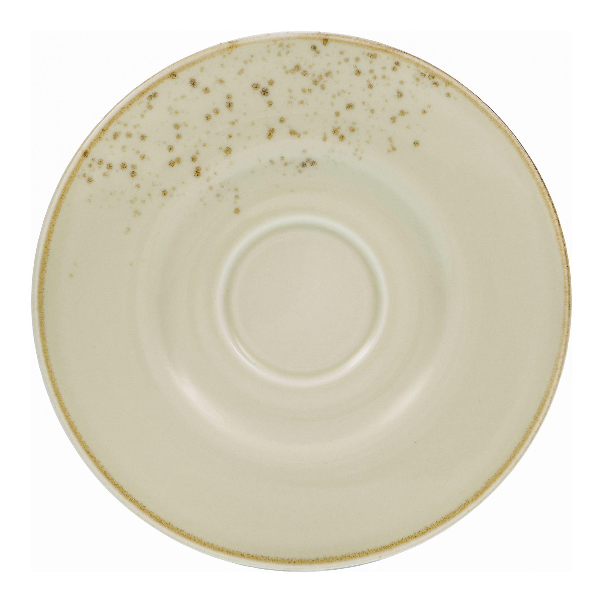CreaTable Untertasse Nature Collection in Farbe Creme glänzend CreaTable Untertasse Nature Collection in Farbe Creme glänzend, Untertasse, Teller, Kunst, Porzellan, Töpferei