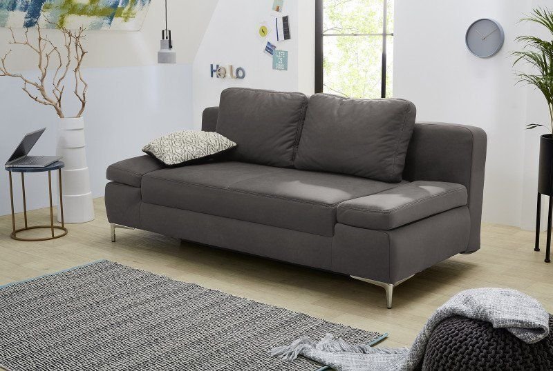 JOB Schlafsofa Jano ca. 202x89x103 cm in braungrau