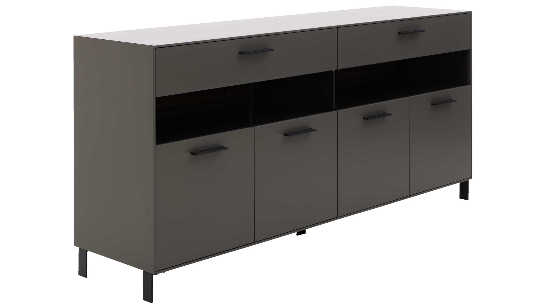 Interliving Sideboard IL2030 in Wolfram grey lackiert Sideboard