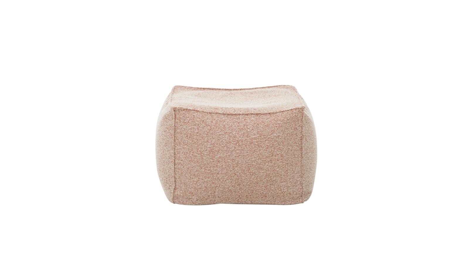 Roomio Hocker NO. 4121 in Stoff Donna rusty melange