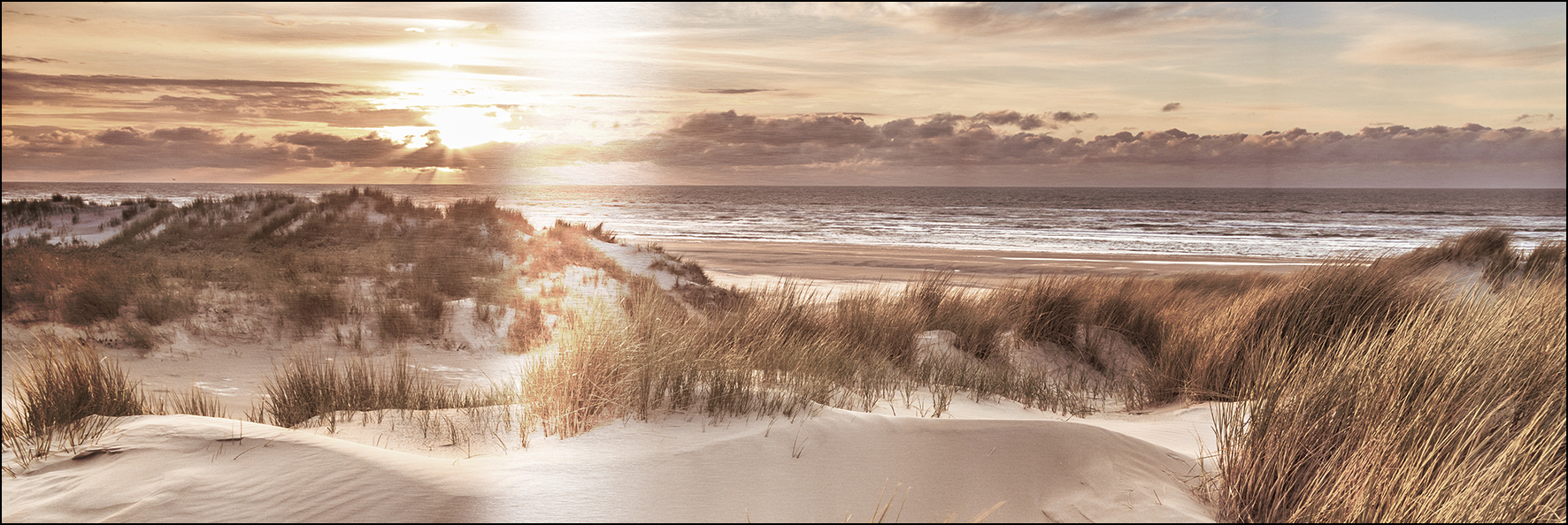 ProArt Alu-Art 150x50cm Beach at sunrise II