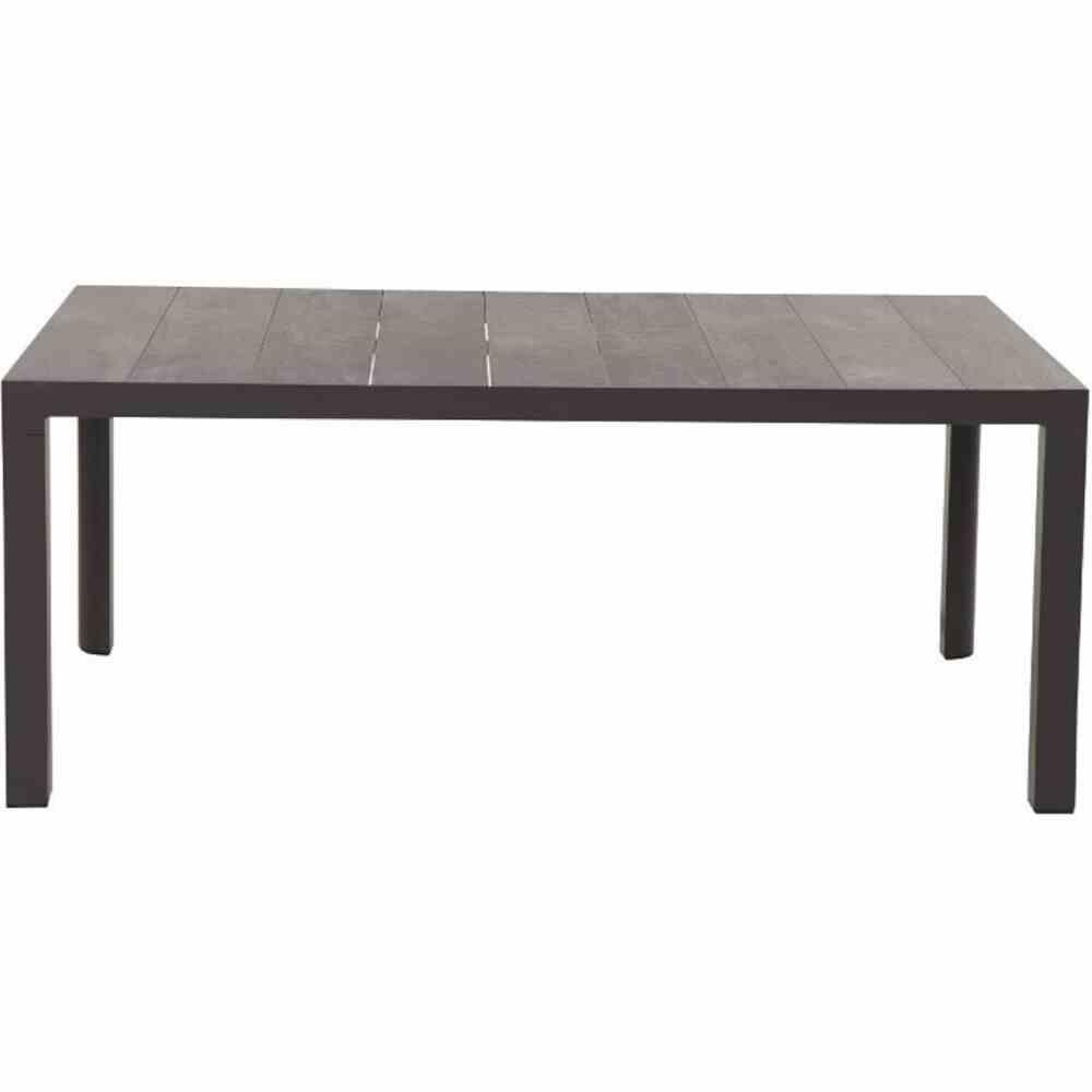 Gautzsch Tisch ANCONA ca. 100x180cm in Keramik Wood grey/Alu matt anthrazit Gautzsch Tisch ANCONA ca. 100x180cm in Keramik Wood grey/Alu matt anthrazit