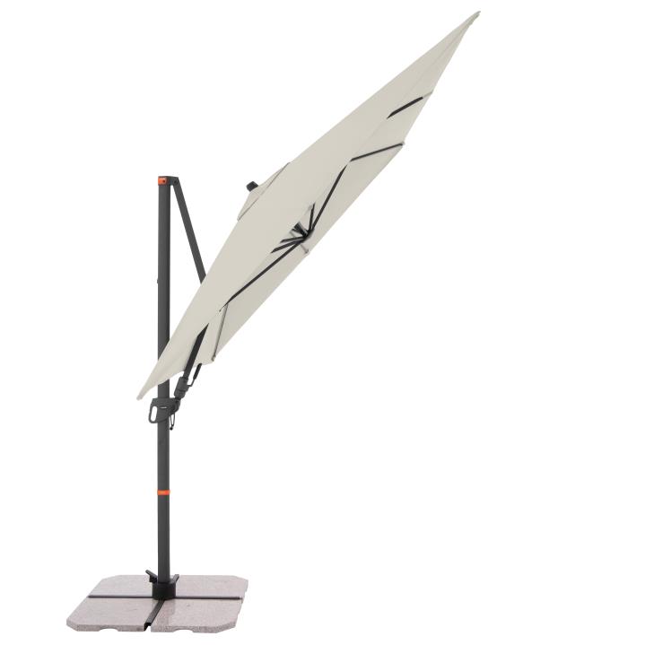 Doppler Pendelschirm MYZONE in Farbe Natur, Wohnen, Terrasse, Sonnenschirm, Flugzeug, Fahrzeug