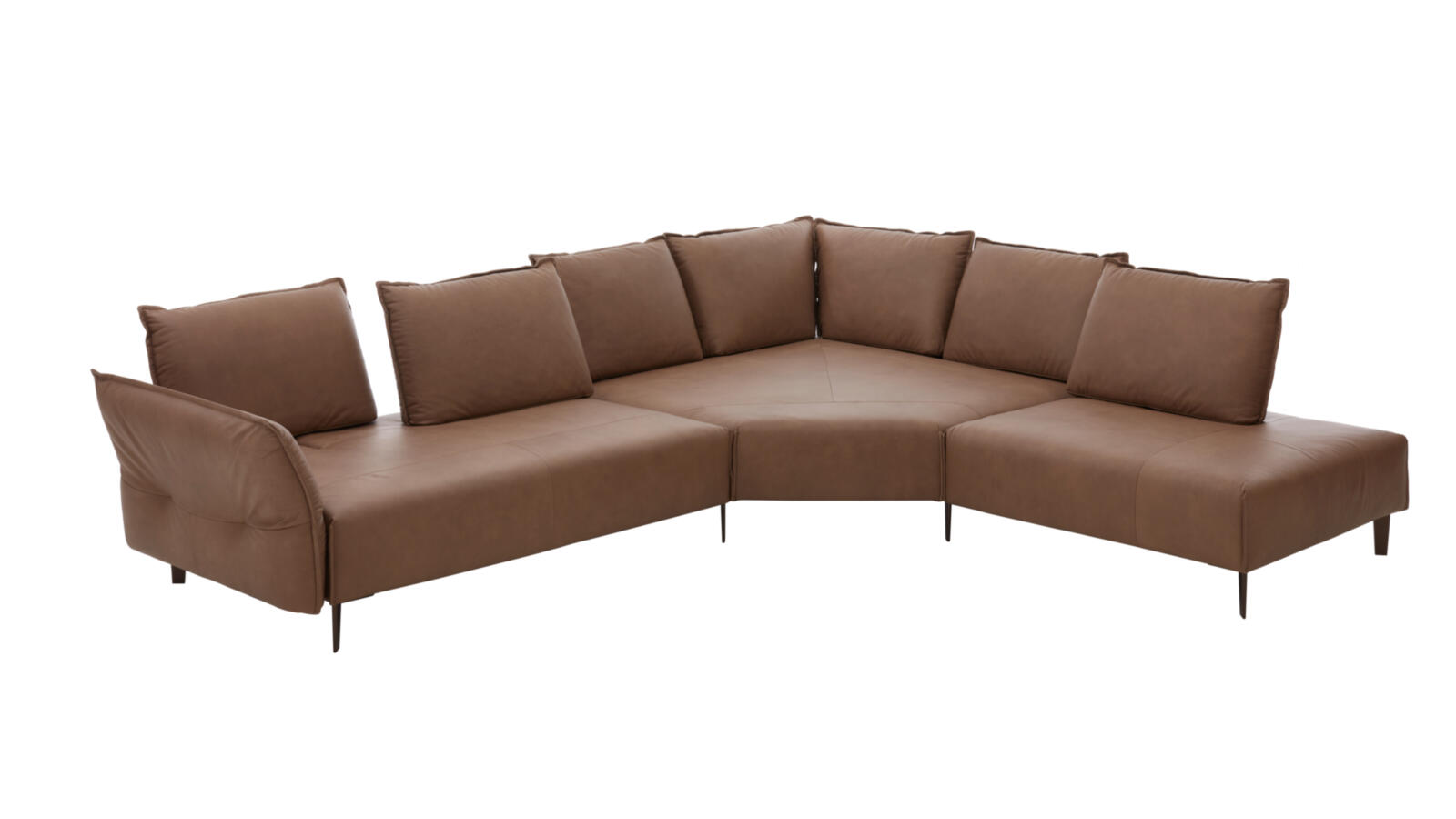 W. Schillig Polstereckgruppe BONNIE ca. 340x272cm in Leder fango W. Schillig Polstereckgruppe BONNIE ca. 340x272cm in Leder fango
